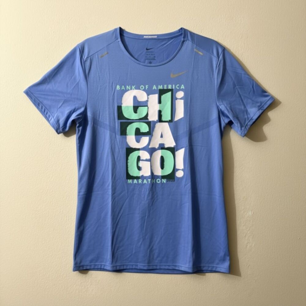 Nike Dri-FIT Bank of America Chicago Marathon 2023 Men's S Running T-Shirt